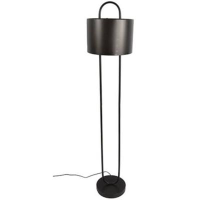 staande lamp Paxton 166 cm E27 staal 40W zwart