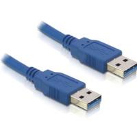 Delock 83121 Kabel USB 3.0 Type-A male > USB 3.0 Type-A male 0,5 m blauw - thumbnail