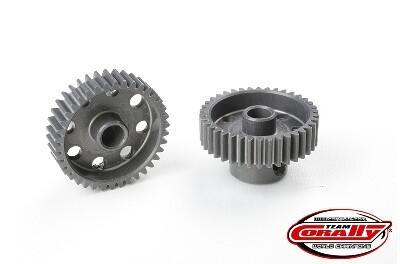 Team Corally - 64 DP Pinion - Short - Hard Anodised Aluminium - 38T - 3.17mm as