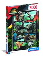 Clementoni puzzel super jurassic world, 300st. - thumbnail
