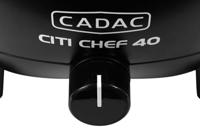 Cadac CITI CHEF 40 Barbecue Tafelblad Gas Zwart 2700 W - thumbnail
