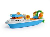 Vissersboot + 3 Vormpjes 40 cm - thumbnail