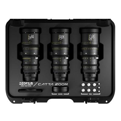 DZOFilm Catta ZOOM Bundles 18-35/35-80/70-135 T2.9 - E-mount (zwart) DZOFilm Catta ZOOM Bundles 18-35/35-80/70-135 T2.9 - E-mount (zwart)