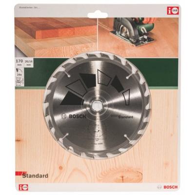 Bosch Accessoires Cirkelzaagblad Basic 170X22X20/16,T24 - 2609256812