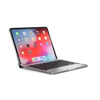 BRYDGE 11 Pro, hoogwaardig bluetooth-toetsenbord van aluminium voor de iPad Pro 11 (2018 & 2020), Duitse lay-out QWERTZ, inclusief magnetische iPad cover, zilver - thumbnail