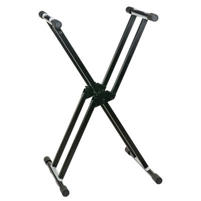 Showgear Keyboardstandaard dubbele X-vorm Showgear Keyboardstandaard dubbele X-vorm