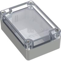 TRU COMPONENTS TC-10860464 Universele behuizing 105 x 70 x 40 Polycarbonaat Lichtgrijs 1 stuk(s) - thumbnail
