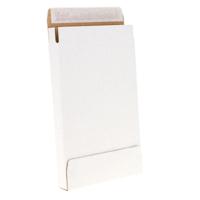 Brievenbusdoosjes 250 x 26 x 351 mm (a4+ formaat) wit zelfklevende sluiting | 25 stuks - thumbnail