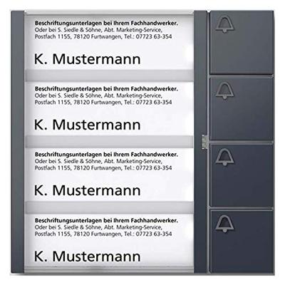 Siedle 210004910-00 Functiemodule voor Accessoires voor deurintercom Antraciet Siedle 210004910-00 Functiemodule voor Accessoires voor deurintercom Antraciet