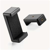 Flexibel mini-statief met schuimrubber poten Zwart/Rood - thumbnail