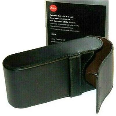 Leica Digital leren tassenset zwartbruin voor D-Lux
