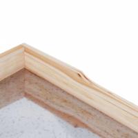 Plantentafel met schappen 78x38x82,5 cm massief vurenhout - thumbnail