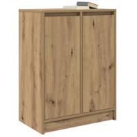 Dressoir ambachtelijk spaanplaat hout ambachtelijk 57x34x76 cm - thumbnail