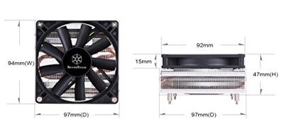 SilverStone SST-AR11 cpu-koeler