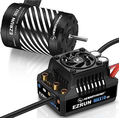 Hobbywing Combo MAX10 G2 80A ESC + 3652SD 3300KV G3 brushless motor - thumbnail