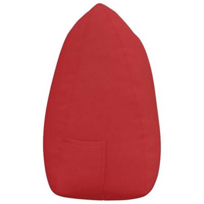 VidaXL Rugkussen rood 140 x 24 x 50 cm stof