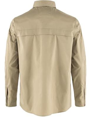 Fjallraven Abisko Trail LS Shirt Heren Fossil XL Fjallraven Abisko Trail LS Shirt Heren Fossil XL