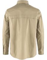 Fjallraven Abisko Trail LS Shirt Heren Fossil XL - thumbnail