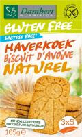 Damhert Haverkoekjes naturel glutenvrij 165 Gram - thumbnail
