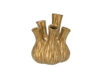 Aglio gouden vaas 13x16cm - thumbnail