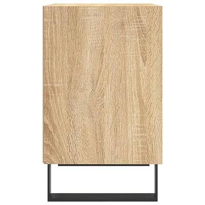 Nachtkastjes 2 st 40x30x50 cm bewerkt hout sonoma eikenkleurig