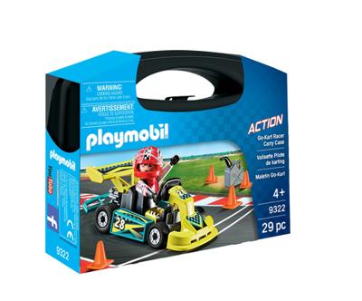 PLAYMOBIL 9322 - Action - Karting Pilot Case - Nieuw in 2019 - thumbnail