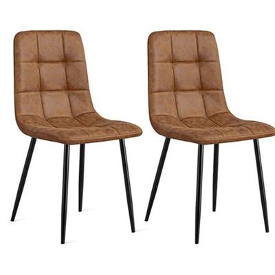 by fonQ Ace Eetkamerstoel - Microleder - Cognac by fonQ Ace Eetkamerstoel - Microleder - Cognac