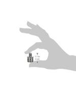 Adam Hall 3/8 naar 5/8 inch verloopnippel - thumbnail