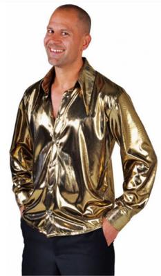 Blouse metallic goud elite