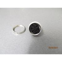 Lumberg KGV 60 DIN-connector Bus, inbouw verticaal Aantal polen: 6 Zilver 1 stuk(s) - thumbnail