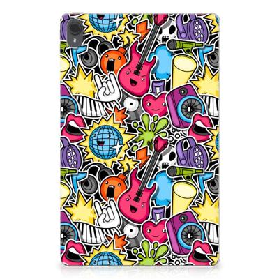 Lenovo Tab P11 | P11 Plus Leuke Siliconen Hoes Punk Rock