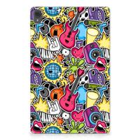 Lenovo Tab P11 | P11 Plus Leuke Siliconen Hoes Punk Rock - thumbnail