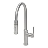 Wiesbaden 304-Oxford RVS Keukenkraan + uittrekb.handdouche - thumbnail