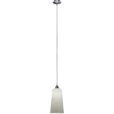 LED Hanglamp Rond - Mat Nikkel Aluminium - E27 Fitting - Moderne Hangverlichting