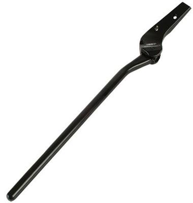 Rst Standaard achtervork pletscher aluminium 28 inch zwart