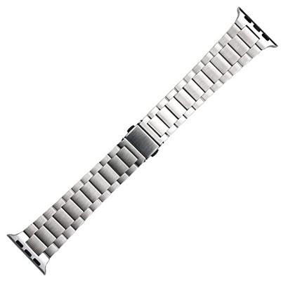 Stalen schakelband - Zilver - Geschikt voor Apple watch 44mm / 45mm / 46mm / 49mm