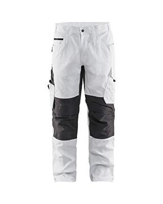 Blåkläder schilderswerkbroek met stretch 10951330 | Wit/Donkergrijs | Maat 54 - 7330509658673 Blåkläder schilderswerkbroek met stretch 10951330 | Wit/Donkergrijs | Maat 54 - 7330509658673