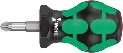 Wera 350 PH Stubby 05008851001 Kruiskop schroevendraaier PH 2 Koplengte: 25 mm