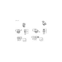Promat/Tecwerk Wielenset | 4-delig | 4 wielen, 2x fix + 2x zwenkbare wielen | Ger.wagen PLUS werkbank TREND/PLUS - 4000871075 - thumbnail