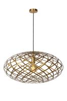 Lucide WOLFRAM - Hanglamp - Ø 65 cm - 1xE27 - Mat Goud / Messing - thumbnail