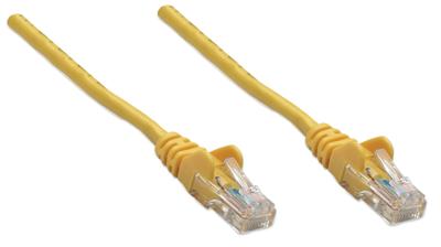 Intellinet 319805 RJ45 Netwerkkabel, patchkabel CAT 5e U/UTP 3.00 m Geel 1 stuk(s)