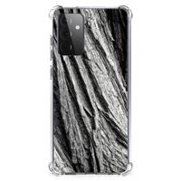 Stevig Telefoonhoesje Samsung Galaxy A72 4G/5G Boomschors Grijs - thumbnail