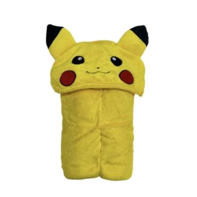 3D Hooded Blanket - POKEMON - Pikachu - 120 x 150 cm - Ultrazacht - Kleurrijk ontwerp