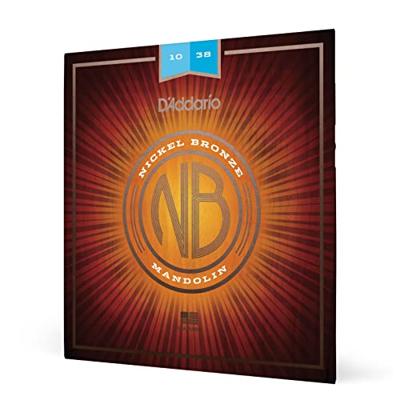 D'Addario Nickel Bronze NBM1038 snarenset voor mandoline D'Addario Nickel Bronze NBM1038 snarenset voor mandoline