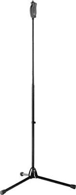 K&M 25680 One Hand microfoonstatief met driepoot zwart