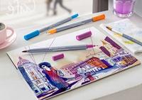 Faber Castell Duo aquarelmarker Goldfaber - etui 6 stuks Flowers - thumbnail