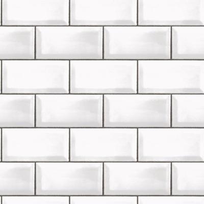 Galerie Just Kitchens Behang met metrotegel - G45445