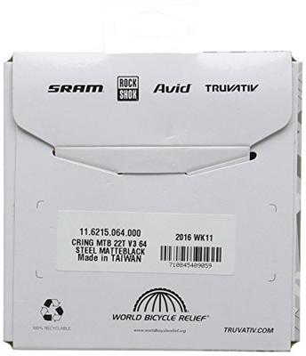 Sram Truvativ kettingblad "mtb/trekking" chain ring truvativ 22t steel b