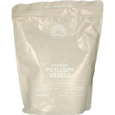 Mattisson HealthStyle Organic Psylliumvezels