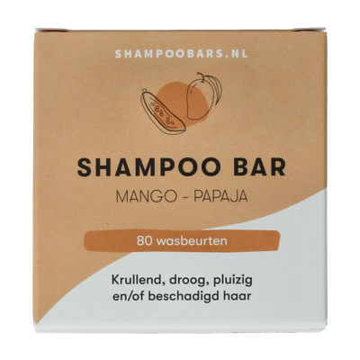 Shampoo bar mango & papaja 60 Gram Shampoo bar mango & papaja 60 Gram